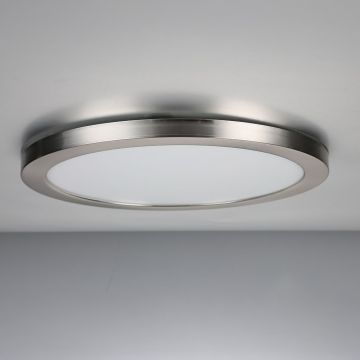 Image of Forum Tauri Magnetic Bezel for 24W Panel Light Satin Nickel