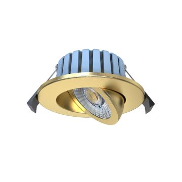 Image of Forum Eden Downlight Adjustable LED 7W CCT3 Brass IP65