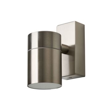 Forum Zink Leto GU10 Outdoor Spotlight Stainless Steel