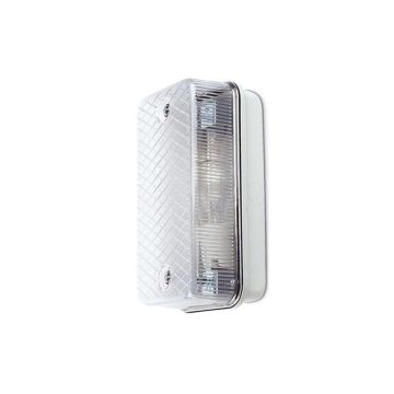 JCC Astra Mains Bulkhead Light 70W Clear Diffuser IP65