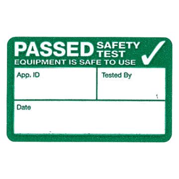 Image of Kewtech 500PASS Pass Test Appliance Label Pack 500