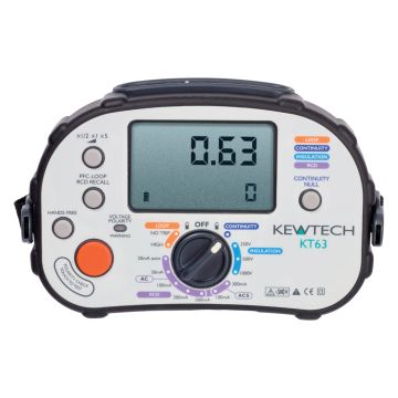 Image of Kewtech Digital Multifunction 5 in 1 Tester KT63DL Polarity Check
