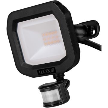 Luceco Castra Slim LED IP65 PIR Floodlight 10W Warm White