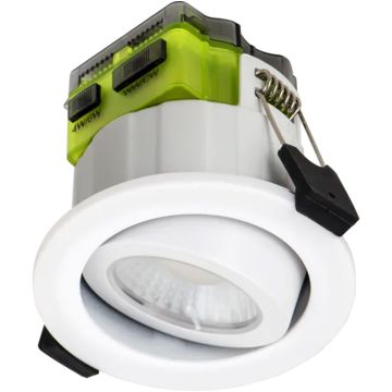 Image of Luceco FType MK2 LED Dimmable Adjustable Downlight FTA6WD2W
