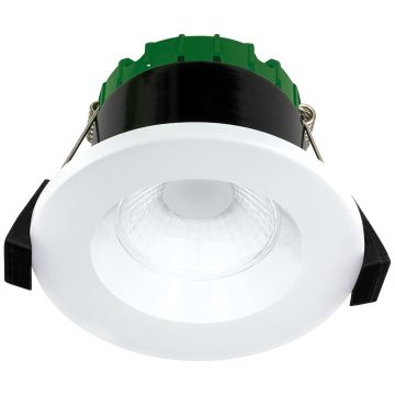 Image of Luceco FType 6W Fire Rated LED Downlight Colour Selectable EFCB60WCC