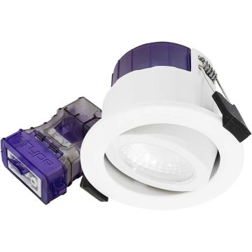 Image of Luceco FType Ultra LED Dimmable Fire Rated Downlight UTA6WD2W