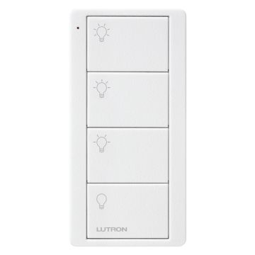 Image of Lutron Pico 4 Button Keypad 2x Scenes On/Off White