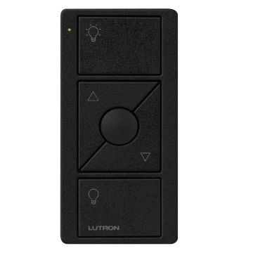 Image of Lutron Pico Keypad 3 Button On/Off Raise/Lower Black