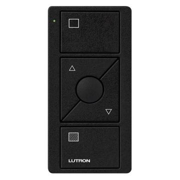 Image of Lutron Pico Keypad 3 Button Raise/Lower Blinds Black