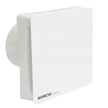 Manrose CSF100T Silent Bathroom Extractor Fan with Timer