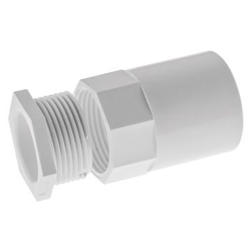 Image of Marshall Tufflex MAB2WH 20mm PVC Female Adaptor Plastic White