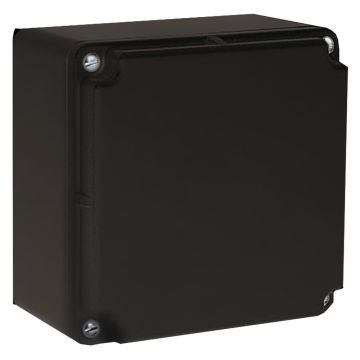 Image of Marshall Tufflex Black Plastic Adaptable Box 150x150x75mm