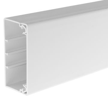 Image of Marshall Tufflex MTRS100/50WH Maxi Trunking 100x50mm x 3M White