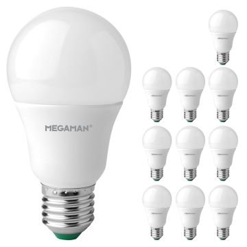 Image for Megaman 10.5W LED GLS ES Bulbs Warm White 10 Pack