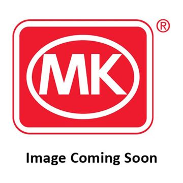 Image of MK Edge K14331BSS 1 Module Grid Frontplate Brushed Stainless Steel