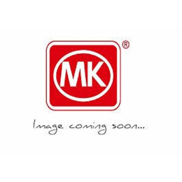 Image of MK Edge K14346BSS 6 Module Grid Frontplate Brushed Stainless Steel