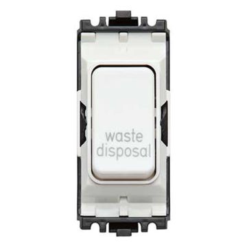 Image of MK Grid K4896WDWHI 20A DP Waste Disposal White