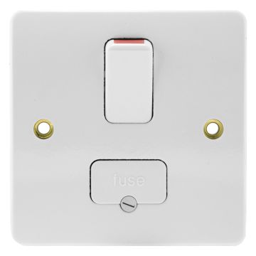 Image of MK Logic K1040WHI 13A DP Switched Fused Spur White