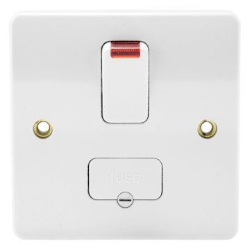 Image of MK Logic K370WHI 13A DP Switched Fused Spur Base Flex Neon White