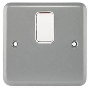 Image of MK Metalclad K5212ALM 20A DP Switch Grey