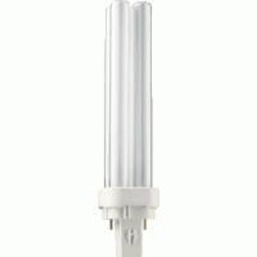 Image of Philips PLC CFL Bulb 18W 2 Pin Colour 840