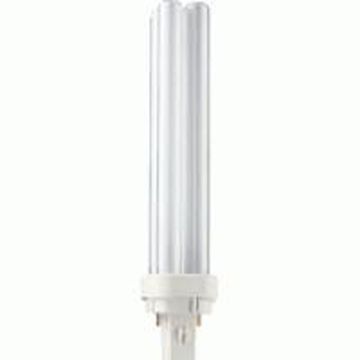 Image of Philips PLC CFL Bulb 26W 2 Pin Colour 840