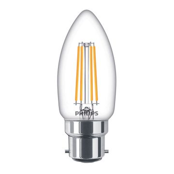 Image of Philips CorePro LED Candle Bulb 4.3W BC Warm White 2700K