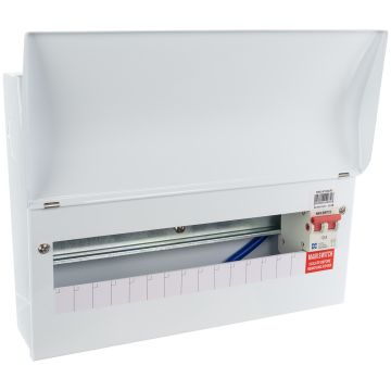 Lewden 12 Way RCBO Consumer Unit with Main Switch PRO-R15W-R1