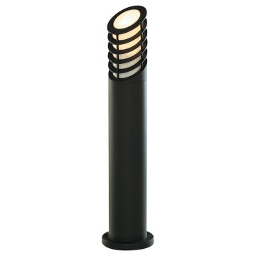 Image of Searchlight Bollards Outdoor Post Black with White Polycarbonate 1086-730