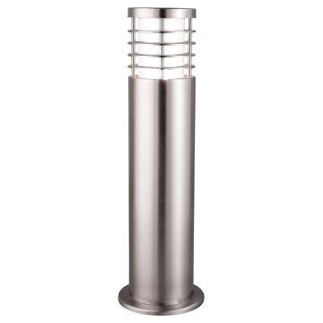 Image of Searchlight Louvre Outdoor Post Stainless Steel with Polycarbonate IP44 1556-450
