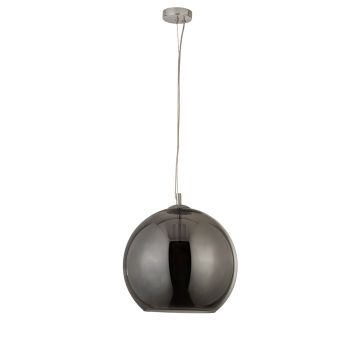 Image of Searchlight Balls Pendant Dimmable Chrome and Smoked Glass