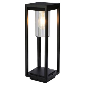 Image of Searchlight Atlanta Outdoor Post Black with Polycarbonate 28731-450