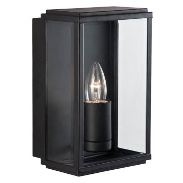 Image of Searchlight Outdoor Porch Light Box Black