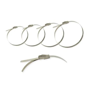 Image of Stainless Steel Cable Ties 300mm x 4.6mm 100 Pack