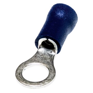 Image of SWA Blue Ring Crimp Terminal 5.3mm for 1.5-2.5mm Cable Pack 100