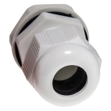 Image of SWA Cable Gland 20mm Large Aperture White IP68 Each