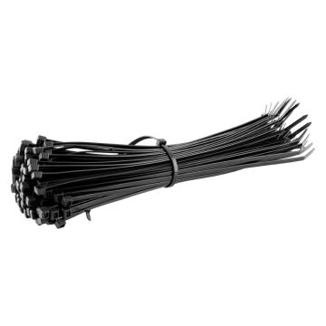 Image of SWA Black Cable Ties 100mm x 2.5mm 100 Pack