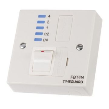 Image of Timeguard FBT4N 4 Hour Electronic Boost Timer and Switched Fused Spur