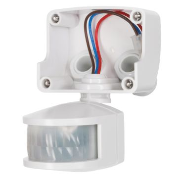 Image of Timeguard LEDPROSLWH LED Floodlight Plug In PIR Sensor White IP55