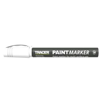 Image of Tracer APTM2 Tradesman Paint Marker White 1-3mm Bullet Point Each