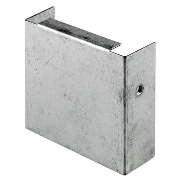 Image of Trench 75x75mm End Cap for Metal Cable Trunking
