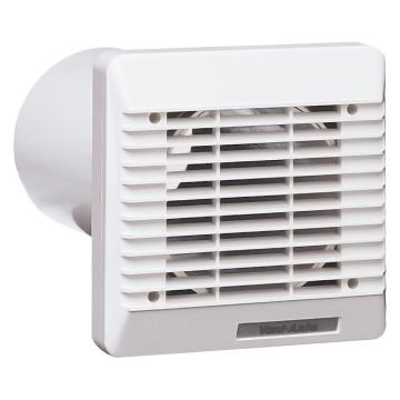 Image of Vent Axia 4 Inch Wall Kit and External Grille White 254102