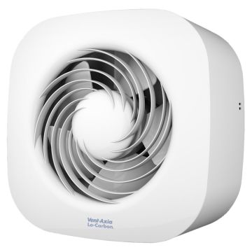 Image of Vent Axia Lo-Carbon Revive Extractor Fan HTP 473852 front view