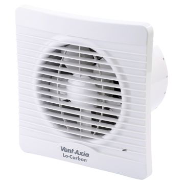 Image of Vent Axia Silhouette 100T Lo Carbon Extractor Fan Timer 441625