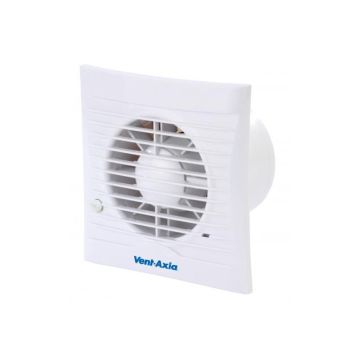 Image of Vent Axia Silhouette SELV 100SVT 4 Inch 12V Bathroom Fan Timer 441512