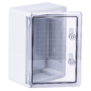 Image of Wiska ABS Enclosure Transparent Door IP65 350x250x150mm