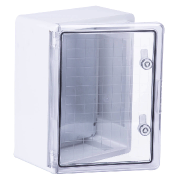 Image of Wiska ABS Enclosure Transparent Door IP65 400x300x170mm