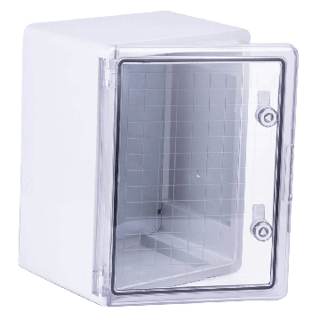 Image of Wiska ABS Enclosure Transparent Door IP65 400x300x220mm