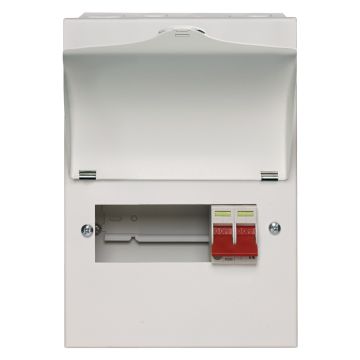Image of Wylex 5 Way Main Switch Consumer Unit 100A DP