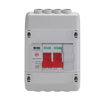 Image of Wylex REC2SPD Stand Alone Insulated Isolator Switch Type 2 SPD